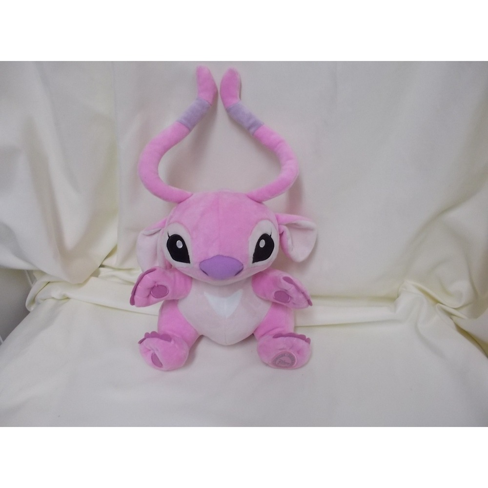 Disney Store Angel Plush Lilo & Stitch Pink Experiment 624 Stuffed Animal Toy